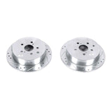 Power Stop 10-15 Lexus RX350 Rear Evolution Drilled & Slotted Rotors - Pair - JBR1389XPR
