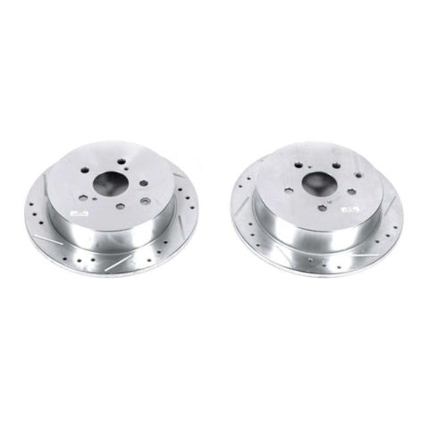 Power Stop 10-15 Lexus RX350 Rear Evolution Drilled & Slotted Rotors - Pair - JBR1389XPR