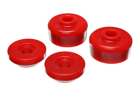 Energy Suspension 95-99 Mitsubishi Eclipse FWD/AWD Red Rear Shock Upper Bushing Set - 5.8104R