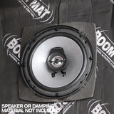 DEI Speaker Baffles 6-1/2in Round Slim Pair - 50331