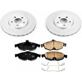 Power Stop 01-06 Chrysler Sebring Front Z17 Evolution Geomet Coated Brake Kit - CRK1684