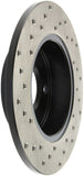 StopTech 96-01 Audi A4 Quattro / 12/98-05 VW Passat Left Rear Drilled Rotor - 128.33047L