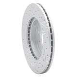 R1 12-15 Scion Iq Front Right Drilled & Slotted Geo-Carbon Rotor - 830-91001R