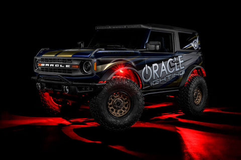 Oracle Underbody RGB+W Wheel Well Rock Light Kit - 8 PCS - ColorSHIFT - 5895-339-8