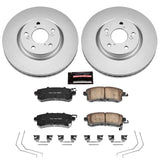 Power Stop 11-14 Honda Odyssey Front Z17 Evolution Geomet Coated Brake Kit - CRK5857