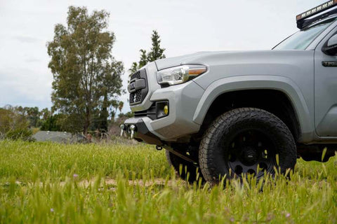 DV8 16-23 Toyota Tacoma Center Mount Winch Front Bumper - FBTT1-06