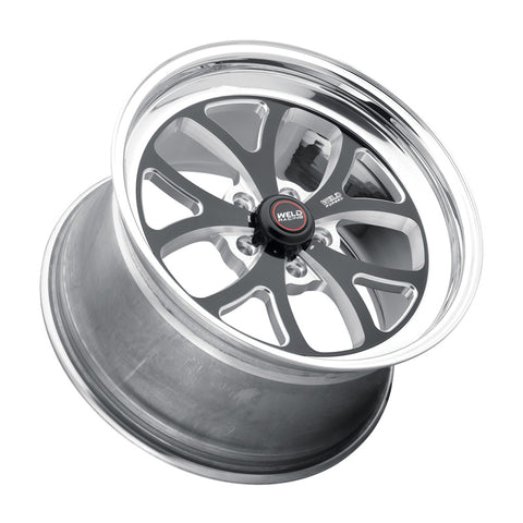 Weld S76 18x10.5 / 5x115mm BP / 5.6in. BS Black Wheel (High Pad) - Non-Beadlock - 76HB8105W56A