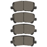 DFC 07-26 Honda Ridgeline Rear 4000 Hybridynamic Brake Pads - 4000-1724-00