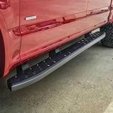 Westin 2015-2018 Ford F-150 SuperCrew Thrasher Running Boards - Textured Black - 28-81095