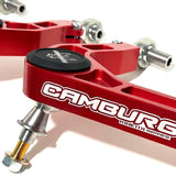 Camburg Ford Bronco 21-23 KINETIK V2 Performance Billet Uniball Upper Arms (Red) - CAM-110214-RED