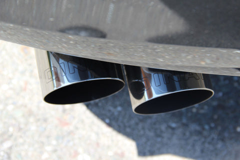 Dinan 11-16 BMW 550i (F10) Free Flow Axleback Exhaust System - Polished Tips - D660-0036