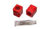 Energy Suspension 74-78 Nissan 260Z/280Z / 79-83 280ZX Red 20mm Rear Sway Bar Bushings - 7.5110R