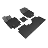 3D MAXpider 2023+ Genesis Gv60 Kagu Floor Mat- Black R1 R2 R3 - L1GS01201509