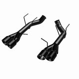MagnaFlow 13 Ford Mustang Shelby GT500 V8 5.8L Quad Split Rear Exit Stainless Cat Back Perf Exhaust - 15177