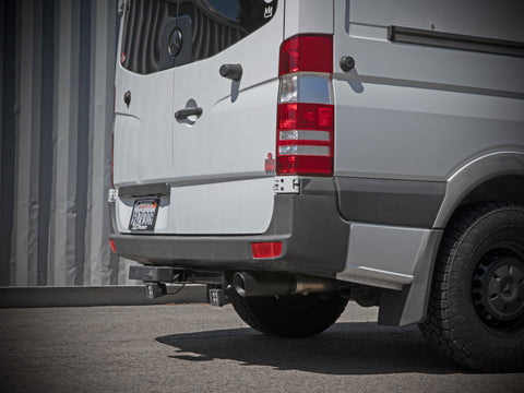 aFe Vulcan Series 3in 304SS DPF-Back Exhaust w/ Black Tip 14-18 Mercedes-Benz Sprinter 2500 - 49-36502-B