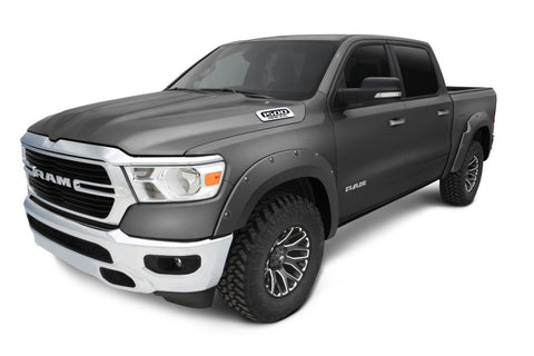 Bushwacker 20-22 Ram 1500 (Excl. Rebel/TRX) 76.3/67.4in Bed Pkt Style Flares 4pc - Grnite Cryst Met - 50924-65