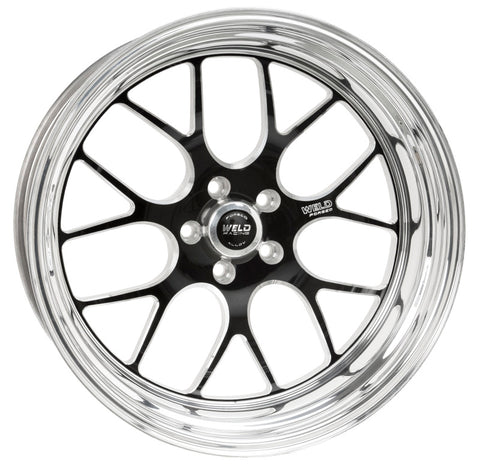 Weld S77 20x9.5 / 5x4.5 BP / 6.8in. BS Black Wheel (High Pad) - Non-Beadlock - 77HB0095A68A