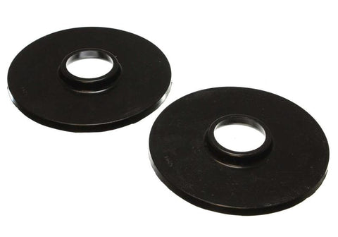 Energy Suspension 97-06 Jeep Wrangler YJ & TJ Black Rear Coil Spring Isolator Set - 2.6108G