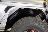 Fishbone Offroad 2018+ Jeep Wrangler/Gladiator - Black Powdercoat Front Inner Fenders - FB33193F