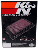 K&N 04-09 Yamaha YFZ450 Powerlid Air Box Cover - YA-4504-T