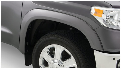 Bushwacker 14-18 Toyota Tundra OE Style Flares 2pc Fits w/ Factory Mudflap - Black - 30037-02