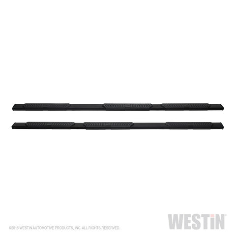 Westin 07-19 Chevy Silverado/Sierra Crew Cab (85ft Bed) R5 M-Series Wheel-to-Wheel Nerf Bars - Blk - 28-534585