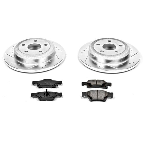 Power Stop 11-19 Dodge Durango Rear Z23 Evolution Sport Brake Kit - K5950