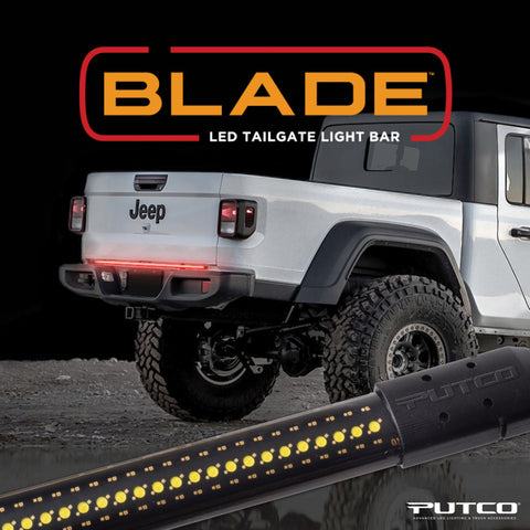 Putco 15-22 Chevy Colorado//20-22 Jeep Gladiator 48in Light Blade Direct Fit Kit Red/Amber/White - 9201948-04