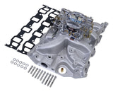 Edelbrock Manifold And Carb Kit Performer RPM Ford FE Natural Finish - 2037
