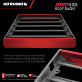 Go Rhino SRM 400 Roof Rack - 68in - 5934068T