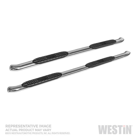 Westin 05-21 Toyota Tacoma Access Cab PRO TRAXX 4 Oval Nerf Step Bars - SS - 21-22670