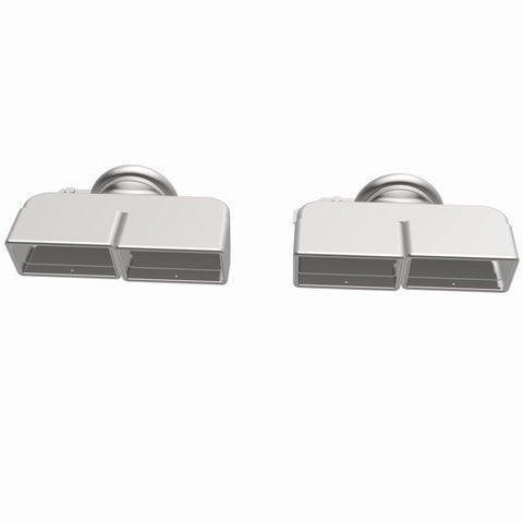 MagnaFlow Tip 1-Set Quad Square - 35221