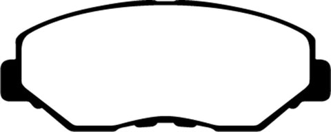 EBC 13-15 Acura ILX 1.5 Hybrid Greenstuff Front Brake Pads - DP21655