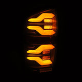 AlphaRex 16-21 Toyota Tacoma LUXX LED Taillights Blk w/Activ Light/Seq Signal - 680090