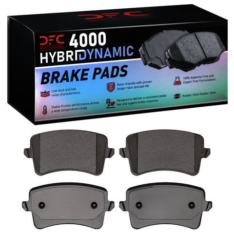 DFC 08-17 Audi SQ5 Rear 4000 Hybridynamic Brake Pads - 4000-1386-00