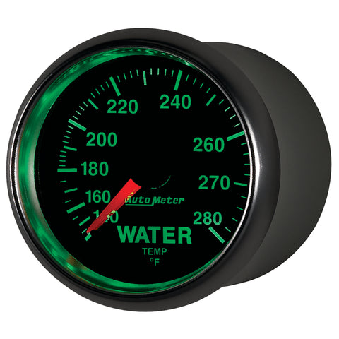 AutoMeter Gauge Water Temp 2-1/16in. 140-280 Deg. F Mechanical Gs - 3831