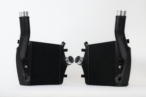 CSF 2019+ Lamborghini Urus / 2020+ Audi RS Q8 / SQ8 / SQ7 High Performance Intercooler System- Black - 8211