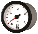 Autometer Stack 52mm 0-280 Ohm Programmable Pro Stepper Motor Fuel Level Gauge - White - ST3365