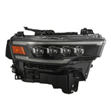 AlphaRex 25-26 Dodge Ram 1500 NOVA LED Proj Headlights- Black w/Activ Lit/ Seq Signal/Switchbk DRL - 880891