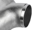 APR Cast T304 Stainless Steel Double Y-Splitter - 76mm to Quad 63.5mm (3in to Quad 2.5in) - EXH0146