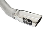 aFe MACHForce XP SS Exhaust 4in Cat-Back w/ Polish Tip 2015 Ford F-150 EcoBoost V6 2.7/3.5Ltt - 49-43069-P
