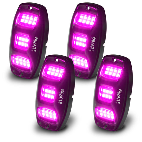Oracle Underbody RGB+W Wheel Well Rock Light Kit - 4 PCS - ColorSHIFT - 5895-339