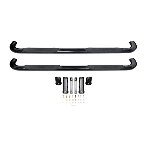 Westin 2019 Chevrolet Silverado/Sierra 1500 Crew Cab Platinum 4 Oval Nerf Step Bars - Black - 21-4135
