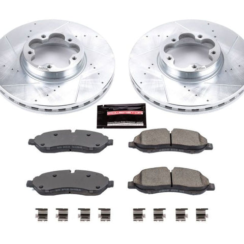 Power Stop 15-18 Ford Transit-350 HD Front Z23 Evolution Sport Brake Kit - K7148