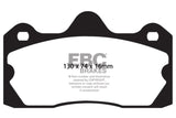 EBC 10+ Lotus Evora 3.5 Redstuff Rear Brake Pads - DP3060C