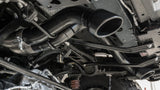 Borla 22-24 Ford Bronco Raptor V6 Turbo AT 2WD / 4WD ATAK Catback Exhaust w/ 4in Black Coated Tips - 140934CB