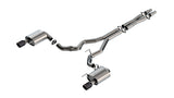 Borla 2024 Ford Mustang GT 5.0L V8 w/o Active Exhaust ATAK Cat-Back Exhaust System - Carbon Fiber - 140961CFBA