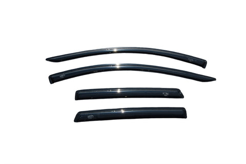 AVS 07-14 Ford Edge Ventvisor Outside Mount Window Deflectors 4pc - Smoke - 94141