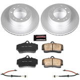 Power Stop 97-04 Porsche Boxster Rear Z23 Evolution Sport Coated Brake Kit - CRK857