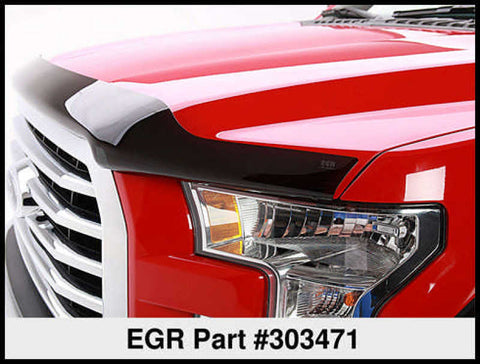 EGR 15+ Ford F150 Superguard Hood Shield (303471) - 303471
